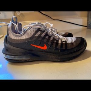 Nike shoes. Size 1. Grey/white/orange